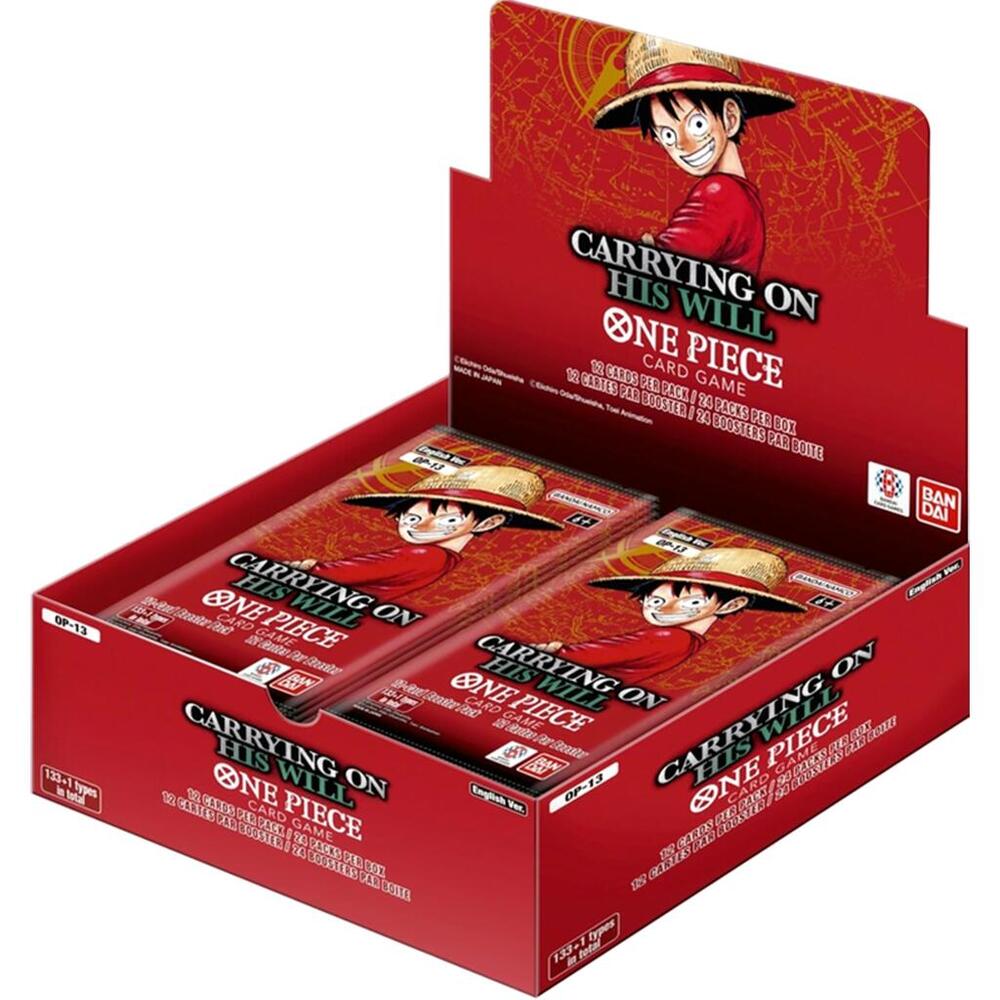 Carrying On His Will Booster Box (OP-13) (One Piece TCG) – MinMaxGames