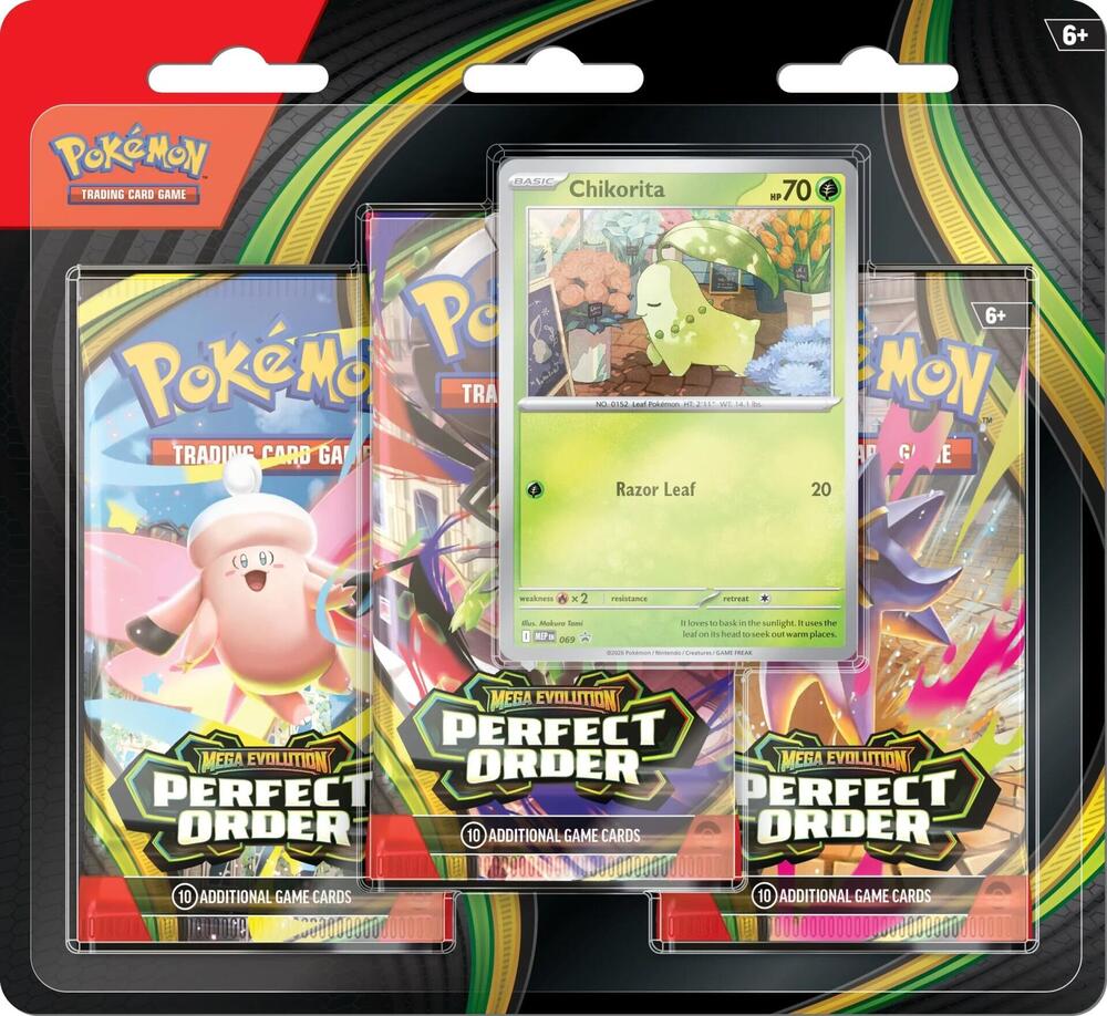 Perfect Order 3 Pack Blister - ME03 MinMaxGames Perfect Order 3 Pack Blister - ME03 MinMaxGames