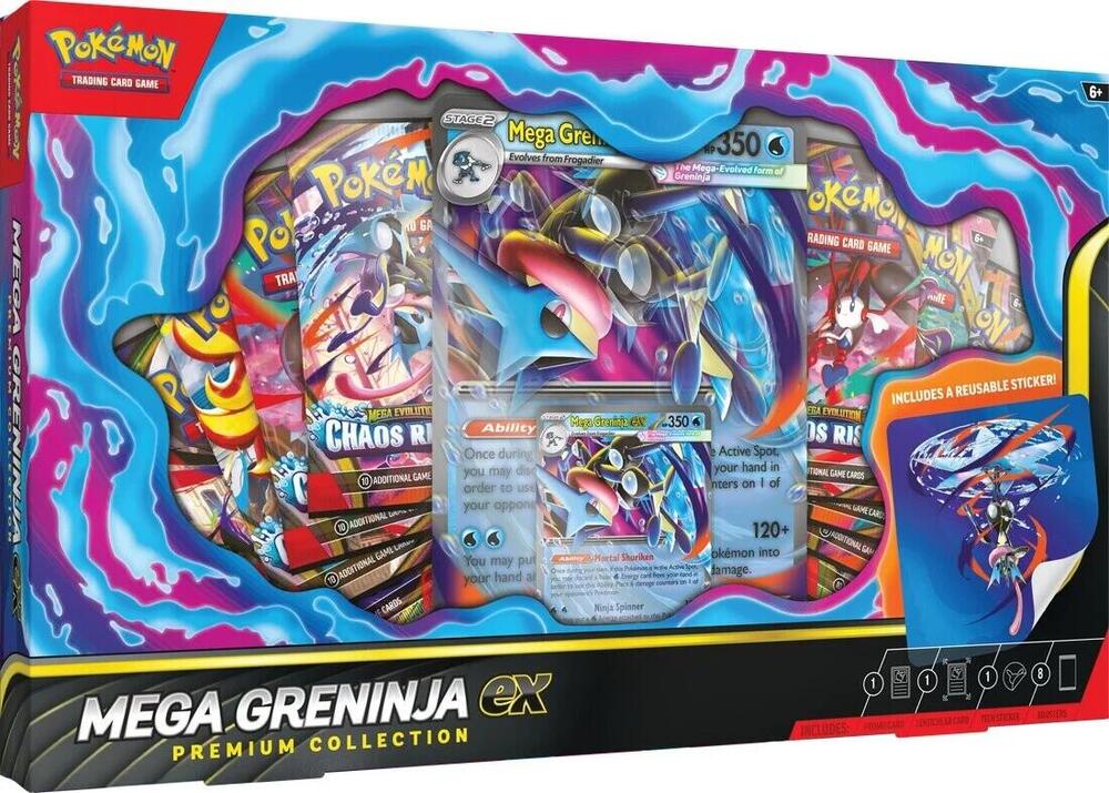Mega Greninja ex Premium Collection (Pokemon) – MinMaxGames
