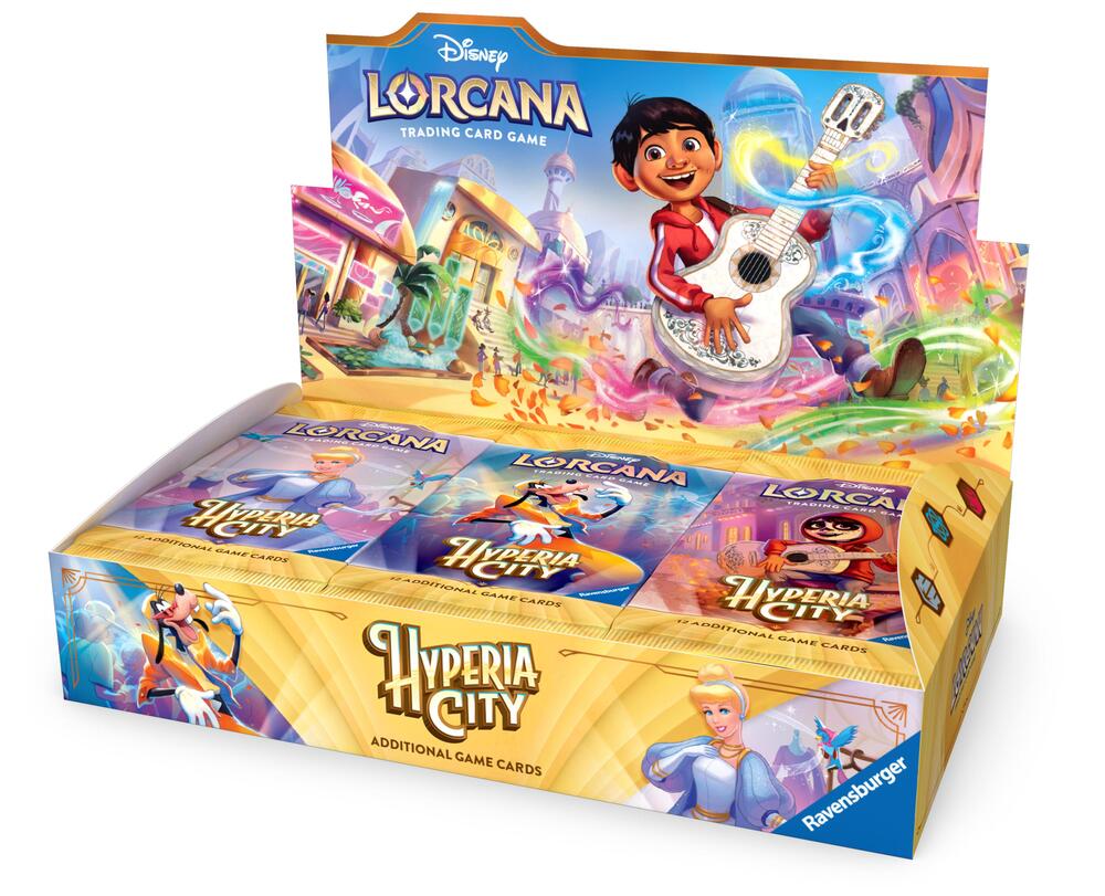 Disney Lorcana: Hyperia City Booster Box – MinMaxGames