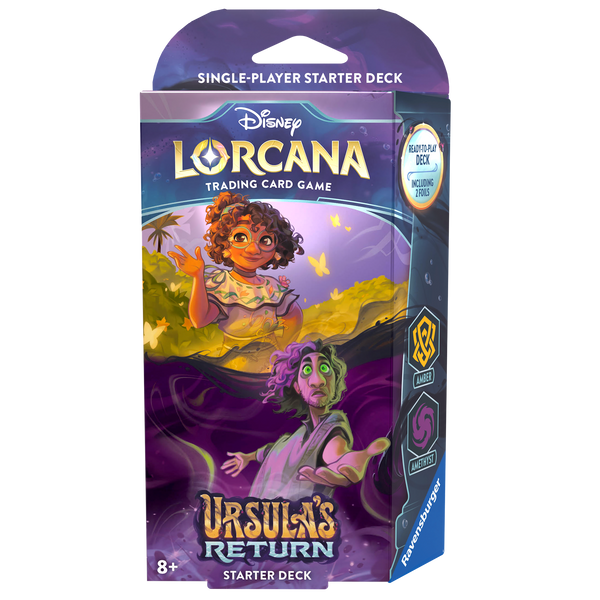 Disney Lorcana: Ursula's Return Starter Deck (Amber & Amethyst) - Ursula's Return
