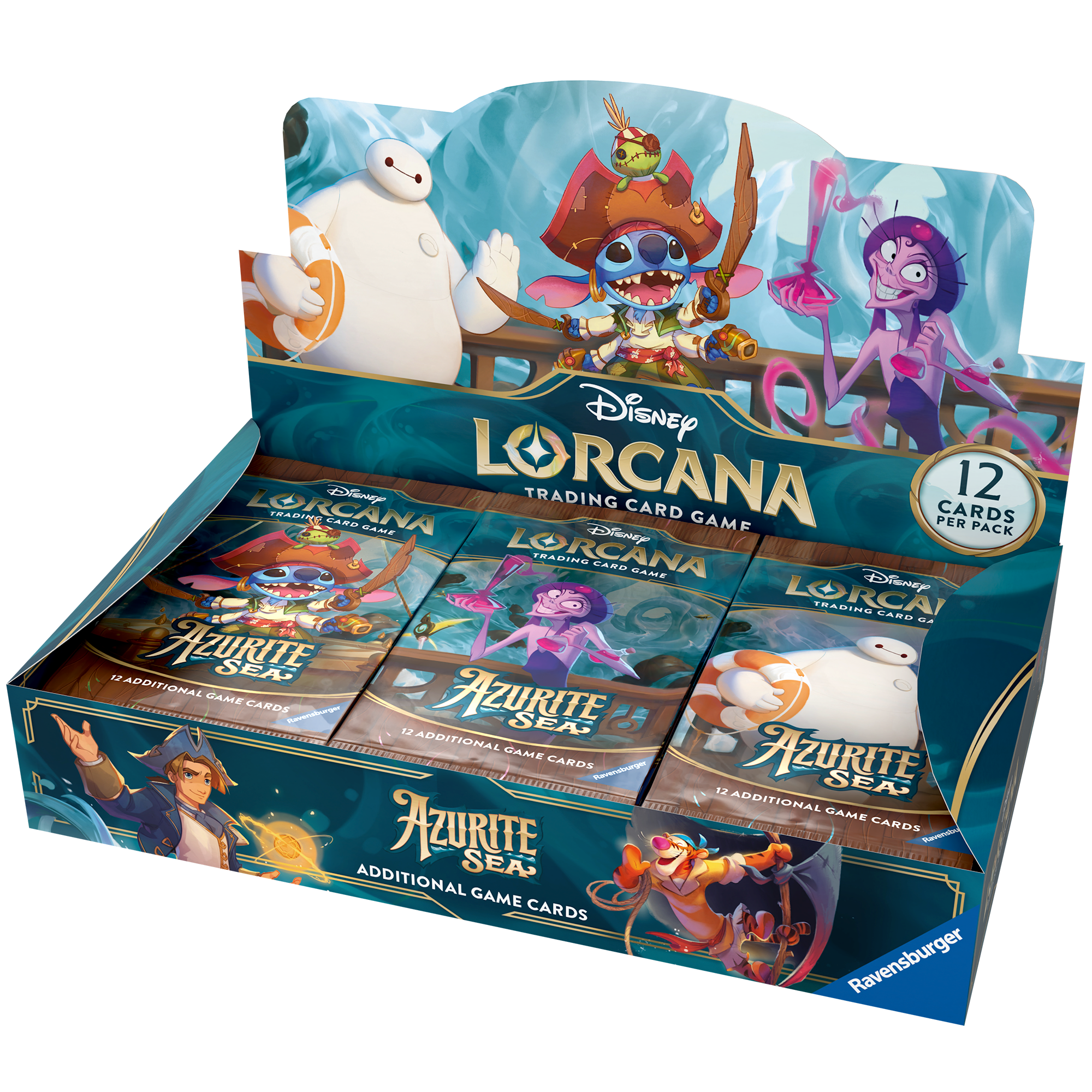 Lorcana TCG: Azurite Sea: Booster Box – MinMaxGames
