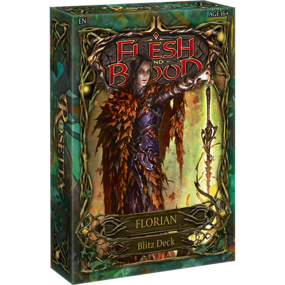 フローリアン　ブリッツデッキ　Flesh and Blood Blitz Deck FLORIAN - Rosetta (Flesh and Blood) – MinMaxGames