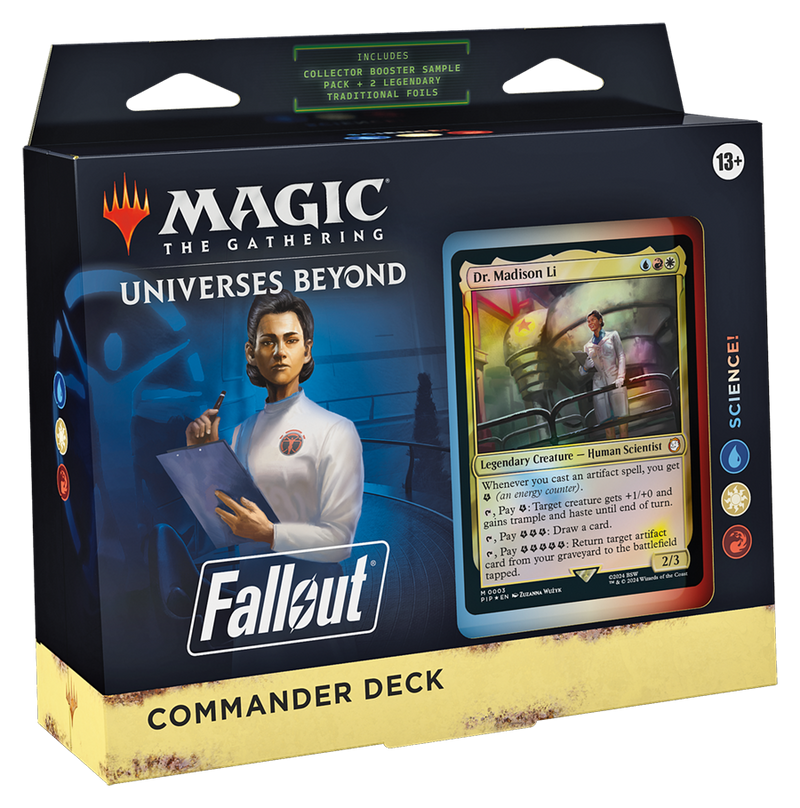 Commander Deck Case - Universes Beyond: Fallout - Universes Beyond: Fallout (Magic: The Gathering)