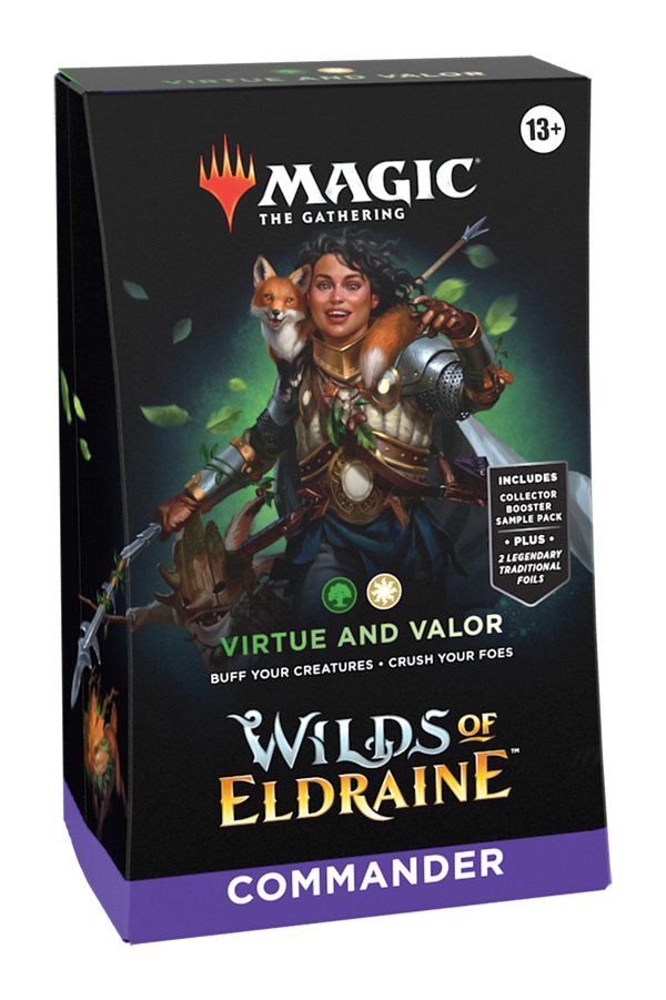 Virtue and Valor - Commander: Wilds of Eldraine (Magic: The Gathering)