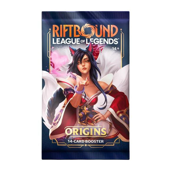 League of Legends Riftbound Origins 英語版 Riftbound League of Legends: Origins - Booster Pack – MinMaxGames