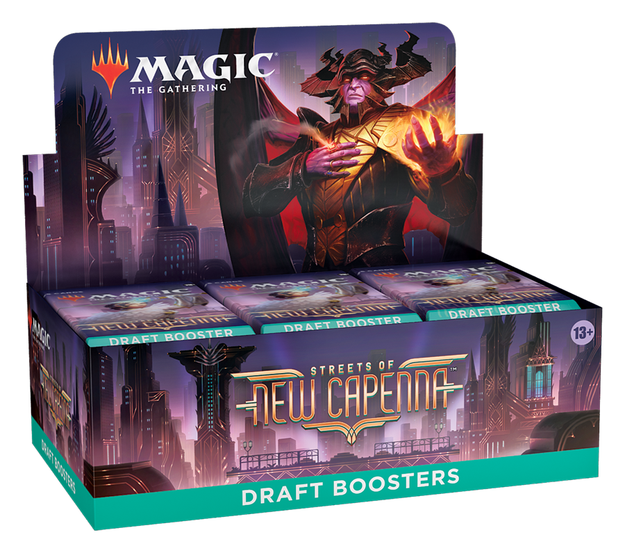 Draft Booster Box - Streets of New Capenna (Magic: The Gathering) MinMaxGames Draft Booster Box - Streets of New Capenna (Magic: The Gathering) MinMaxGames
