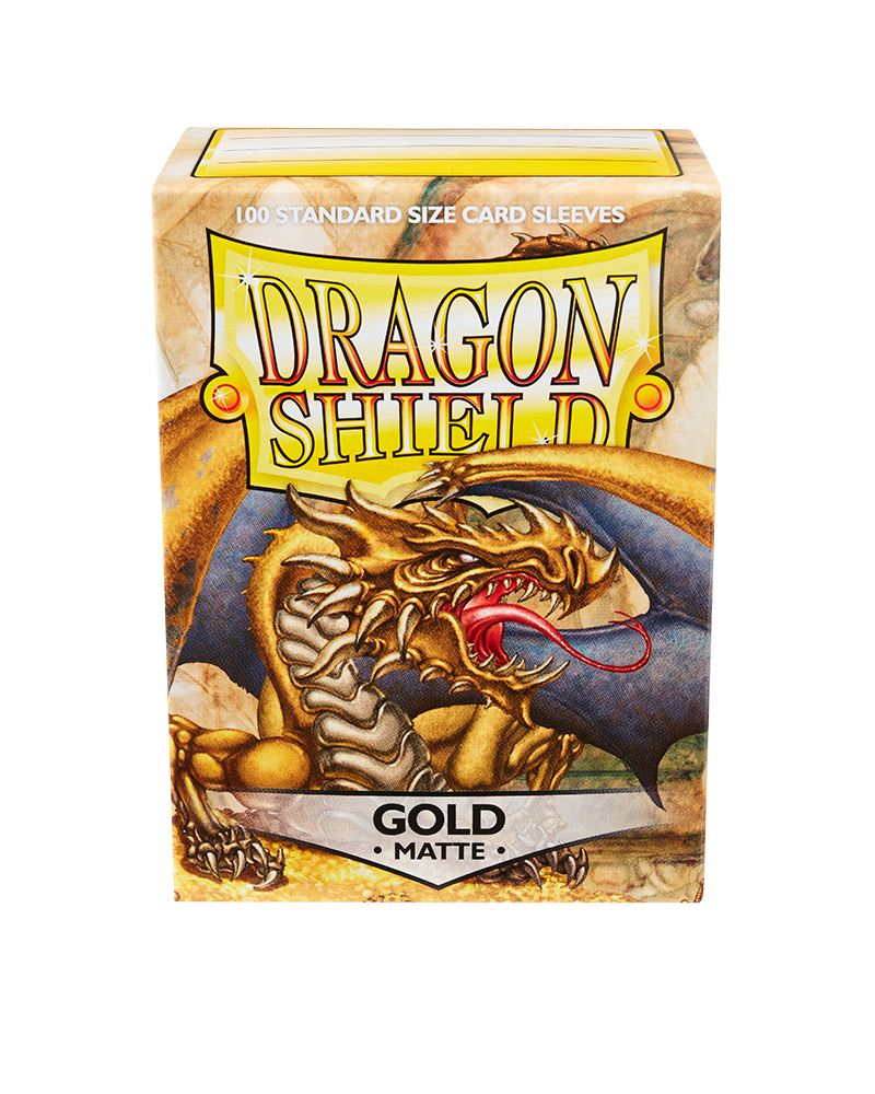 Dragon Shield - Gold - Matte Sleeves Dragon Shield - Gold - Matte Sleeves