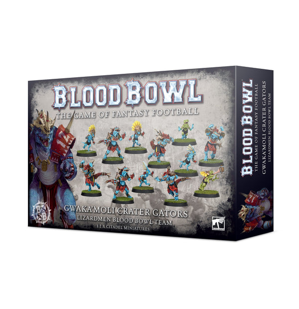 Blood Bowl: Gwaka'moli Crater Gators - The Lizardmen Team (Blood Bowl - Games Workshop)