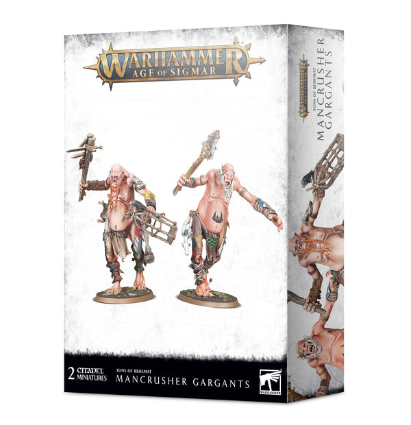Sons of Behemat: Mancrusher Gargants (Warhammer Age of Sigmar - Games Workshop)