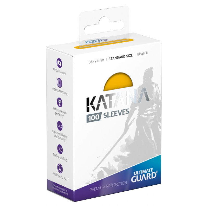 ultimate guard katana card sleeves Yellow