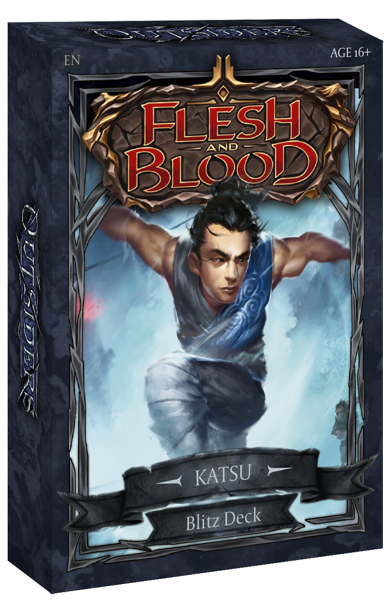 Blitz Deck [Uzuri, Arakni, Riptide, Azalea, Katsu, Benji] - Outsiders (Flesh and Blood)
