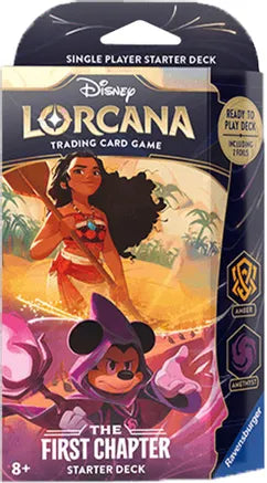 Starter Deck (Amber & Amethyst) - The First Chapter (Disney Lorcana - Ravensburger)