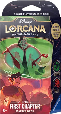 Starter Deck (Emerald & Ruby) - The First Chapter (Disney Lorcana - Ravensburger)