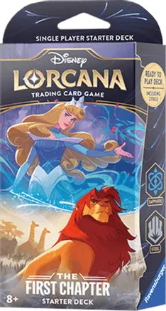 Starter Deck (Sapphire & Steel) - The First Chapter (Disney Lorcana - Ravensburger)