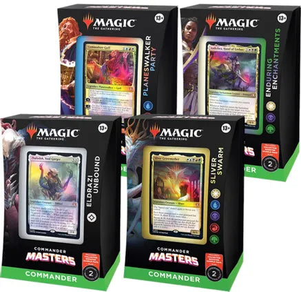 Commander Decks [Set of 4] - Commander Masters (Magic: The Gathering)