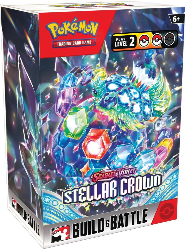 Pokemon Scarlet & Violet 7 Stellar Crown Build and Battle box