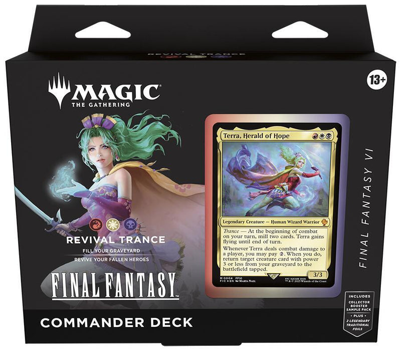 Final Fantasy Individual Commander Decks