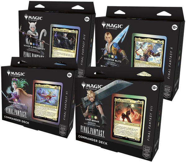 FINAL FANTASY Commander Deck Display (Magic: The Gathering)