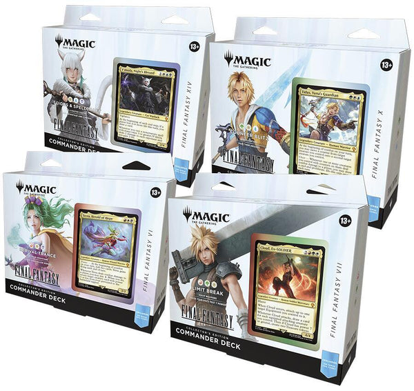 FINAL FANTASY Commander Deck Display (Collector's Edition) (Magic: The Gathering)