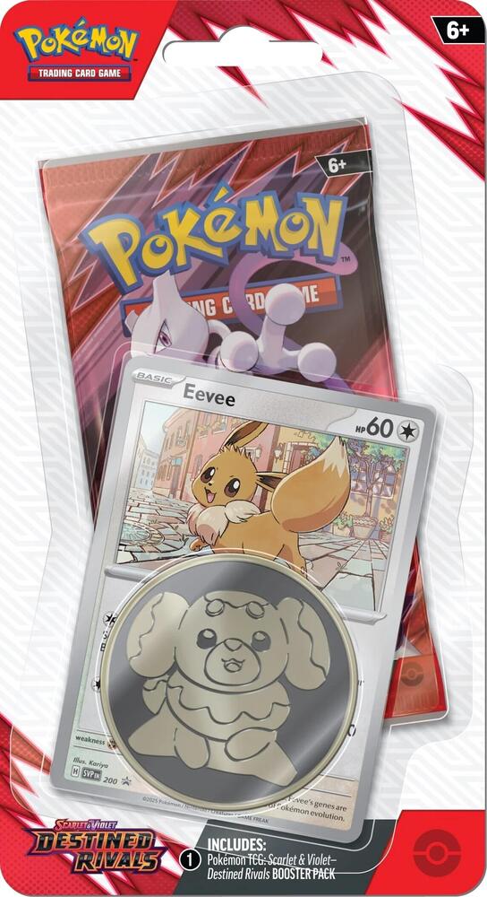 Pokemon Destined Rivals: Single Pack Blister
