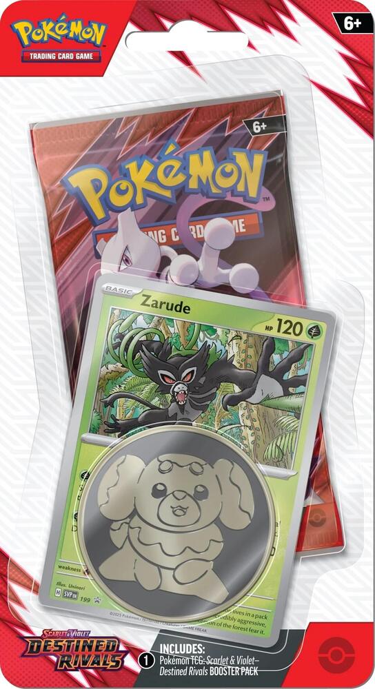 Pokemon Destined Rivals: Single Pack Blister