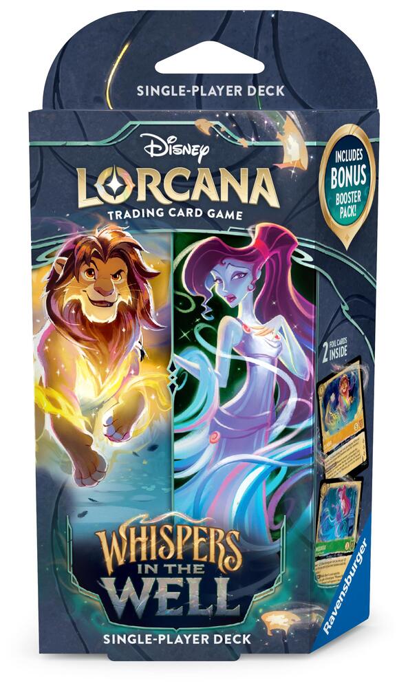 Disney Lorcana: Whispers in the Well Starter Decks