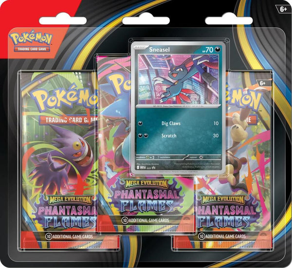 Phantasmal Flames 3 Pack Blister (Pokemon)