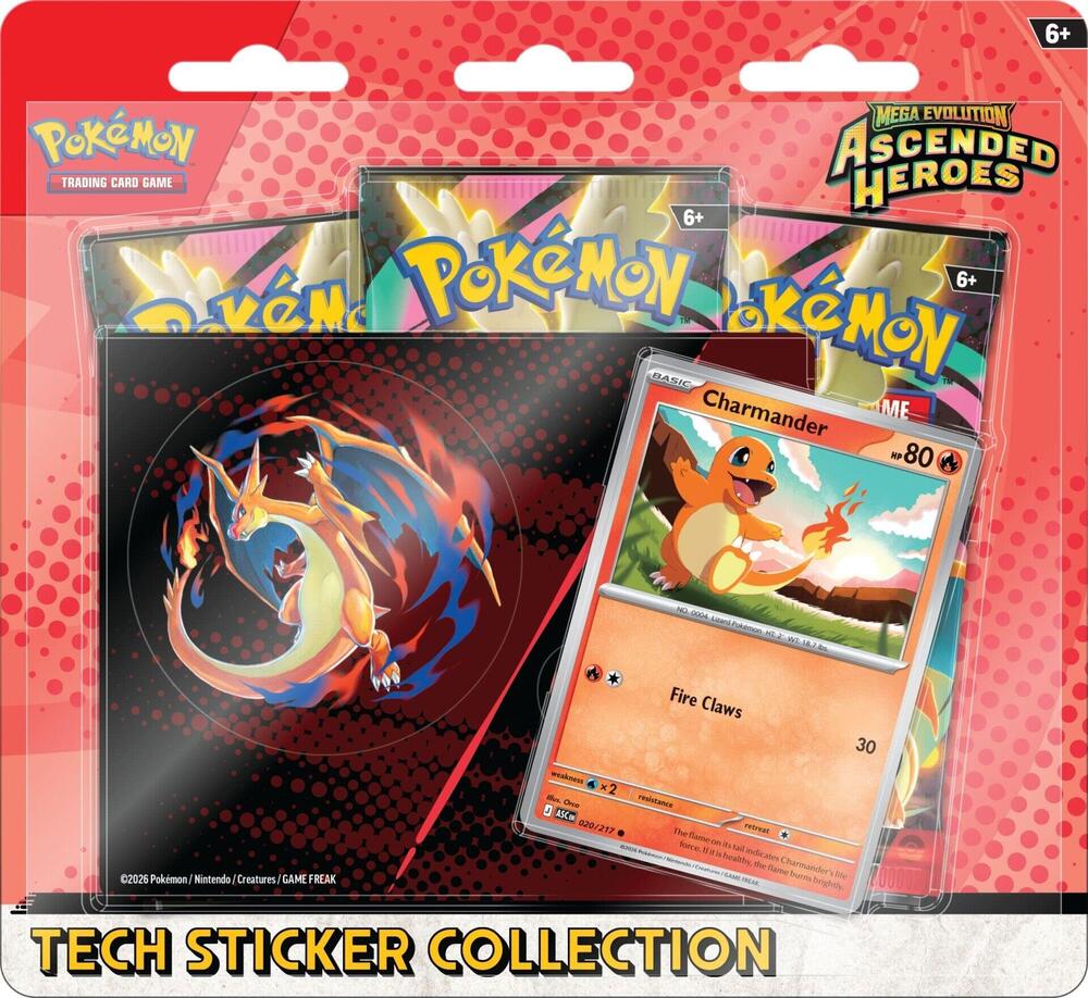 Mega Evolution: Ascended Heroes Tech Sticker Collection – MinMaxGames