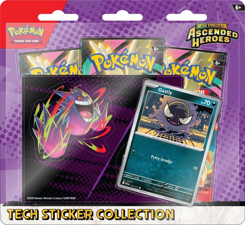 Mega Evolution: Ascended Heroes Tech Sticker Collection – MinMaxGames