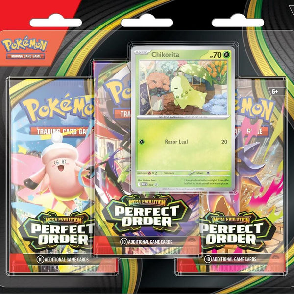 Perfect Order 3 Pack Blister - ME03 MinMaxGames Perfect Order 3 Pack Blister - ME03 MinMaxGames