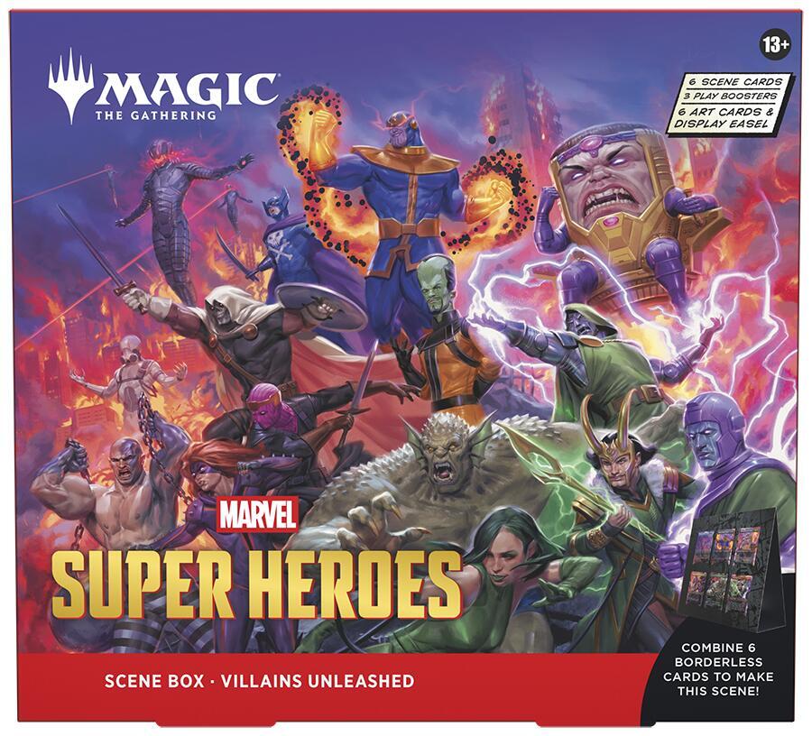 Marvel Super Heroes Scene Boxes (Magic: The Gathering) – MinMaxGames