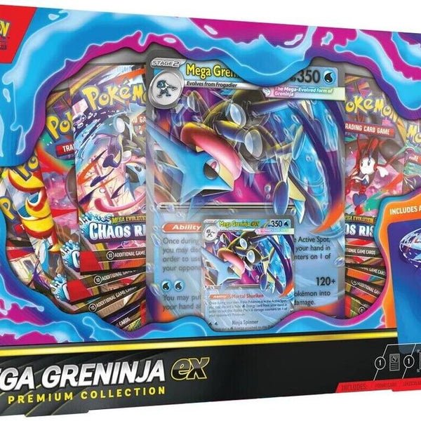 MEGAドリームex ニンジャスピナー 計4box Mega Greninja ex Premium Collection (Pokemon) – MinMaxGames