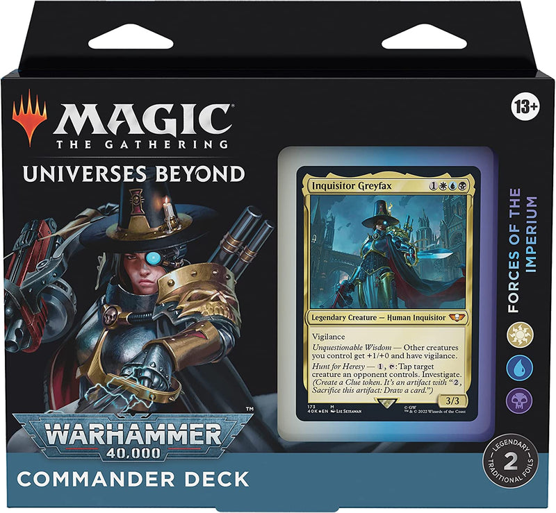 Forces of the Imperium Commander Deck - Universes Beyond: Warhammer 40,000 (Magic: The Gathering)