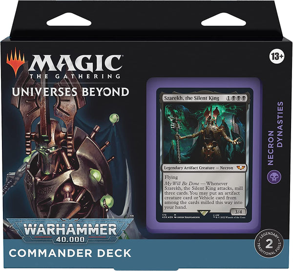 Necron Dynasties Commander Deck - Universes Beyond: Warhammer 40,000 (Magic: The Gathering)