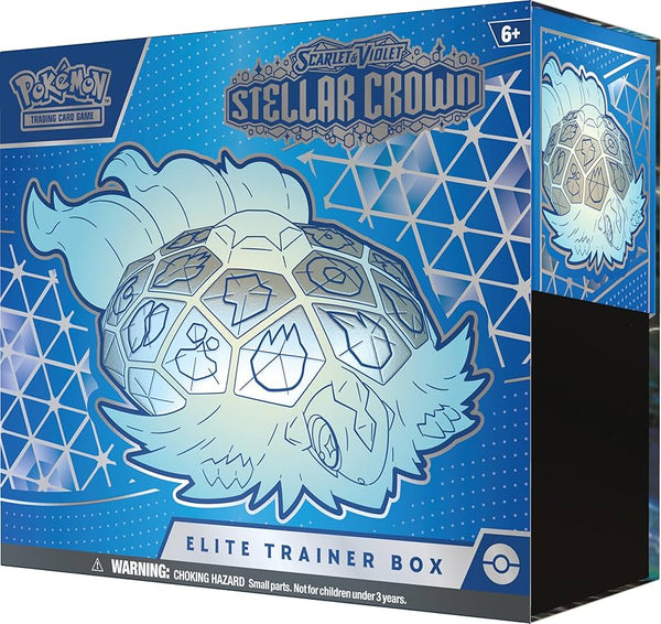 Pokemon Scarlet and Violet 7 Stellar Crown Elite Trainer Box (ETB)