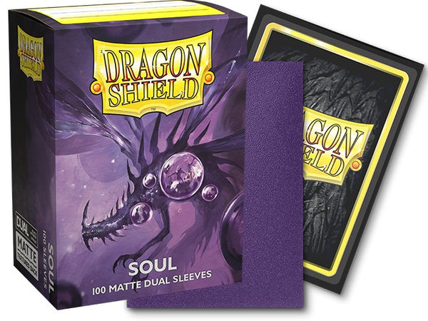 Soul Purple - Dual Matte Card Sleeves (Dragon Shield)