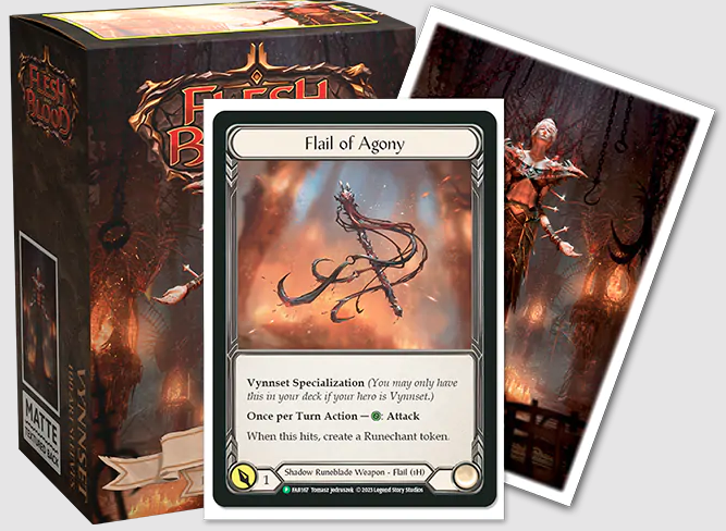 Flesh and Blood Matte Art Sleeves (Dragon Shield)