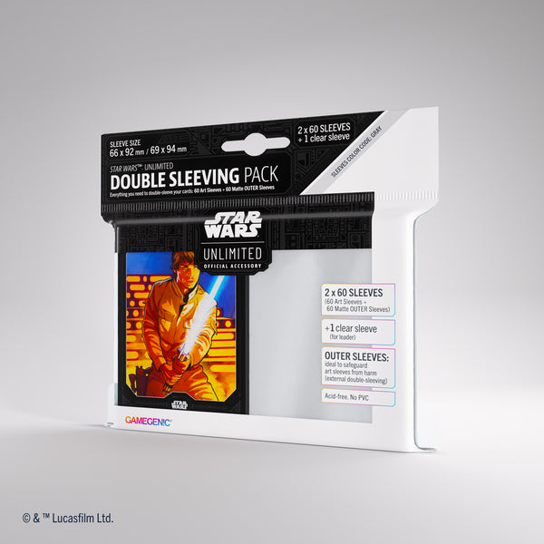 Star Wars Art Sleeves DOUBLE SLEEVING PACK - Gamegenics (Star Wars Unlimited)