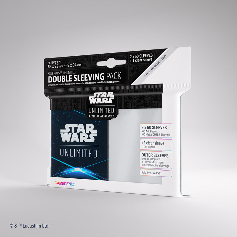 Star Wars Art Sleeves DOUBLE SLEEVING PACK - Gamegenics (Star Wars Unlimited)