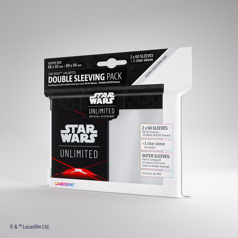 Star Wars Art Sleeves DOUBLE SLEEVING PACK - Gamegenics (Star Wars Unlimited)