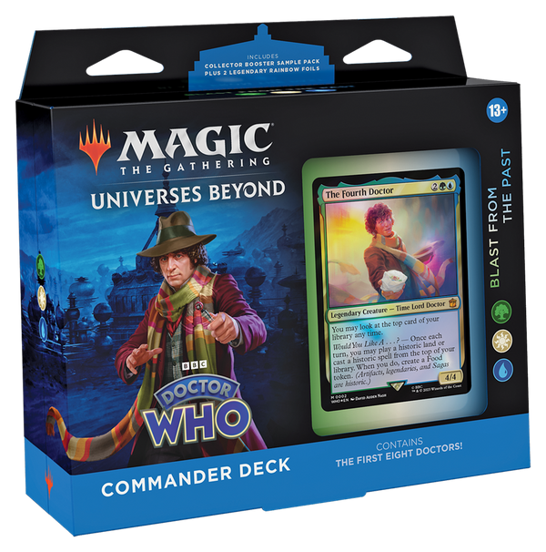 Blast From the Past Commander Deck - Universes Beyond: Doctor Who (Magic: The Gathering)