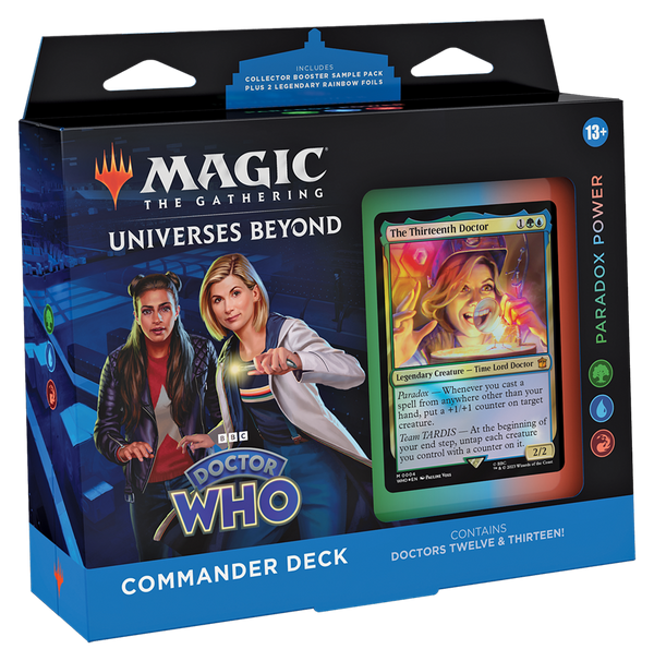 Paradox Power Commander Deck - Universes Beyond: Doctor Who (Magic: The Gathering)