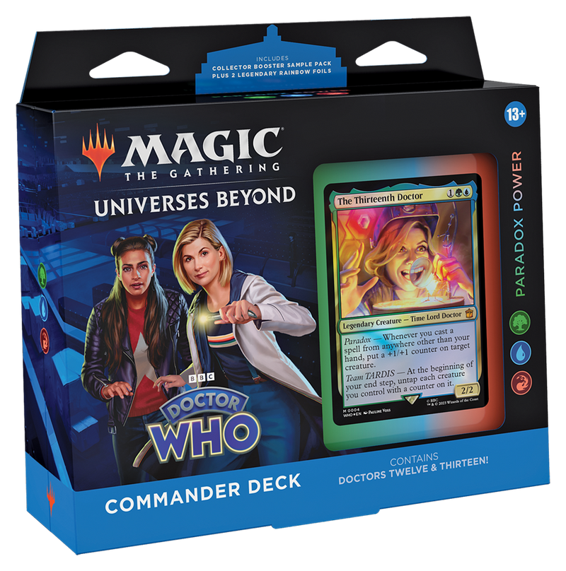 Paradox Power Commander Deck - Universes Beyond: Doctor Who (Magic: The Gathering)