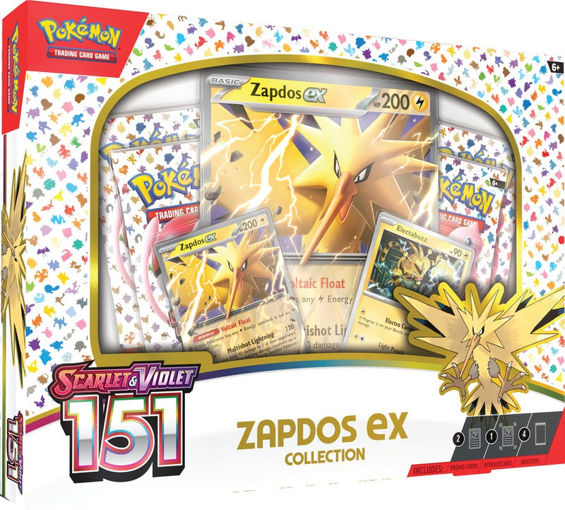 Zapdos Ex Box - SV: Scarlet and Violet 151 (Pokemon)