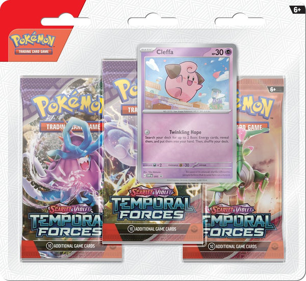 3 Pack Blister - SV05: Temporal Forces (Pokemon)