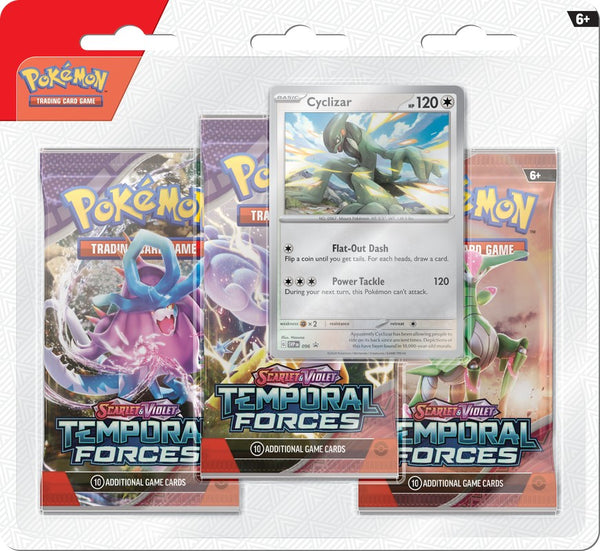 3 Pack Blister - SV05: Temporal Forces (Pokemon)