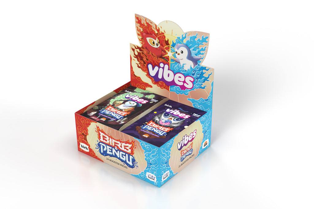 Vibes Trading Card Game Birb & Pengu Booster Box Vibes Trading Card Game Birb & Pengu Booster Box