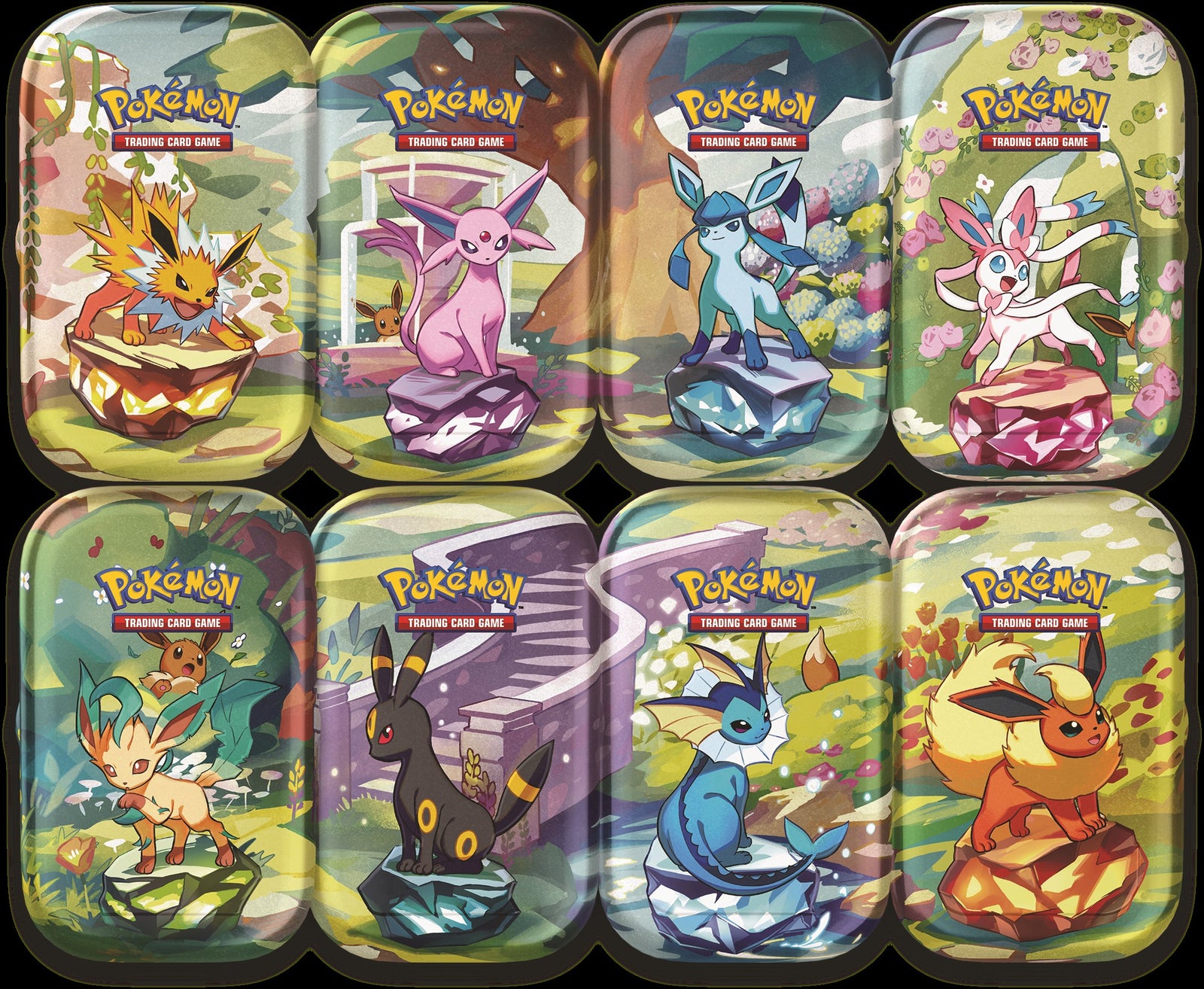 pokemon card mini tin Pokémon Prismatic Evolutions Mini Tin – MinMaxGames
