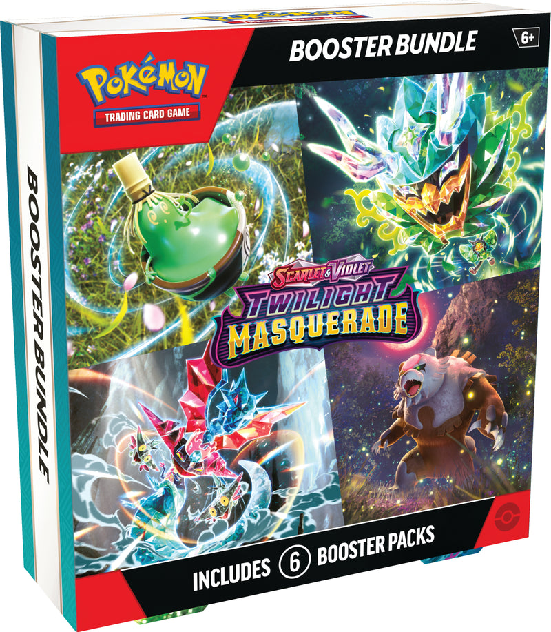 Pokemon Scarlet & Violet 6 Twilight Masquerade Booster Bundle